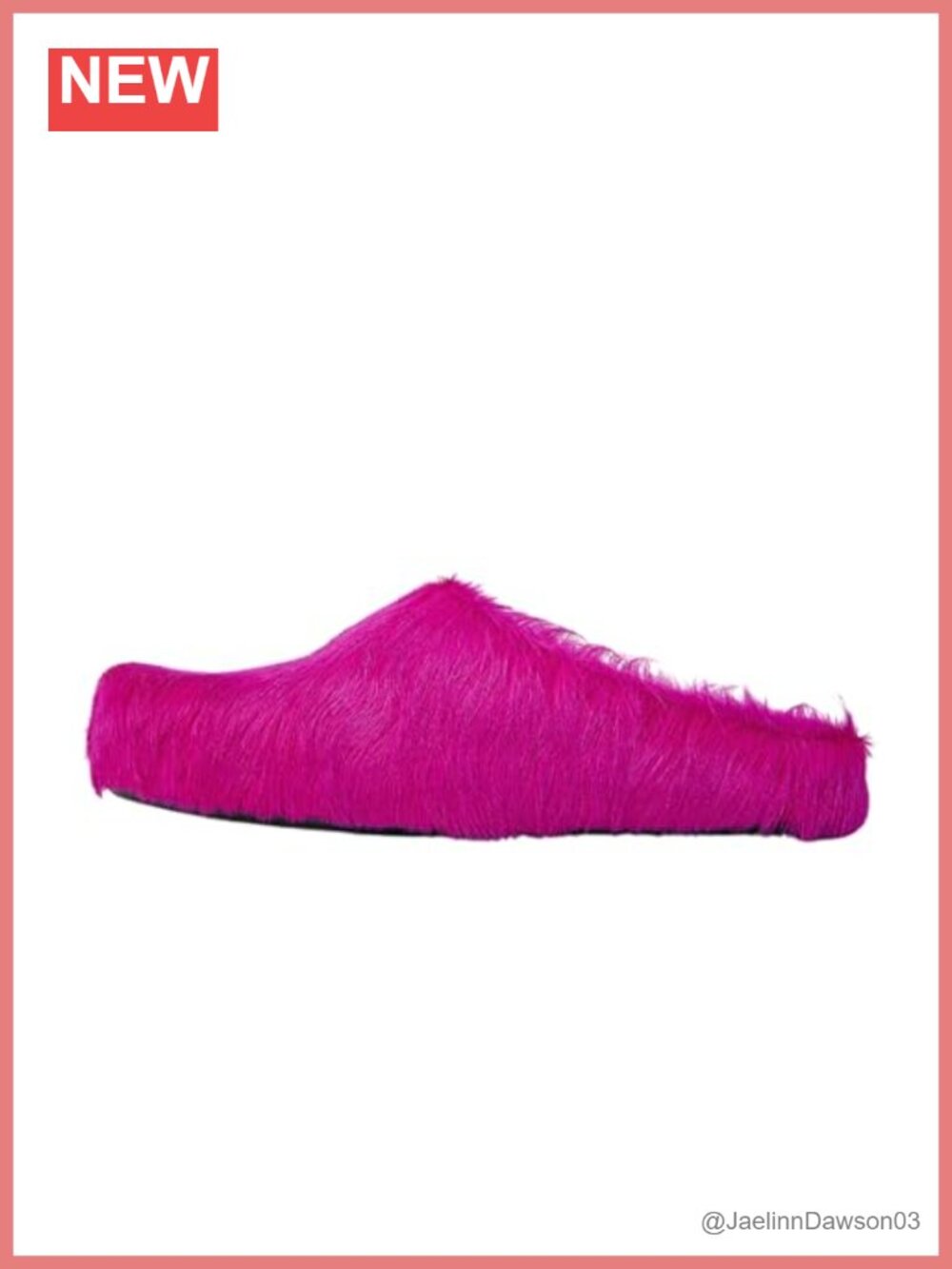 Real Fur Mules Slip On Fuzzy Clogs Platform Flat Round Toe Womens Slides